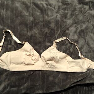 Warner's Light Beige Wireless Cotton Bra nursing stule#01100